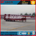 China trailer manufacturer Hot sale 60T drop deck semi trailer / Lowboy semi-trailer / tri-axle low bed semi truck trailer